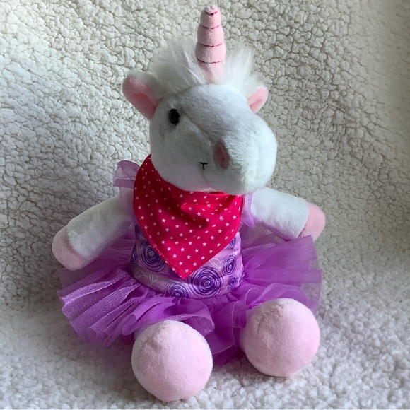 Kinder Surprise Unicorn in Purple Tutu Stuffed Animal Plush Toy - Picture 2 of 7